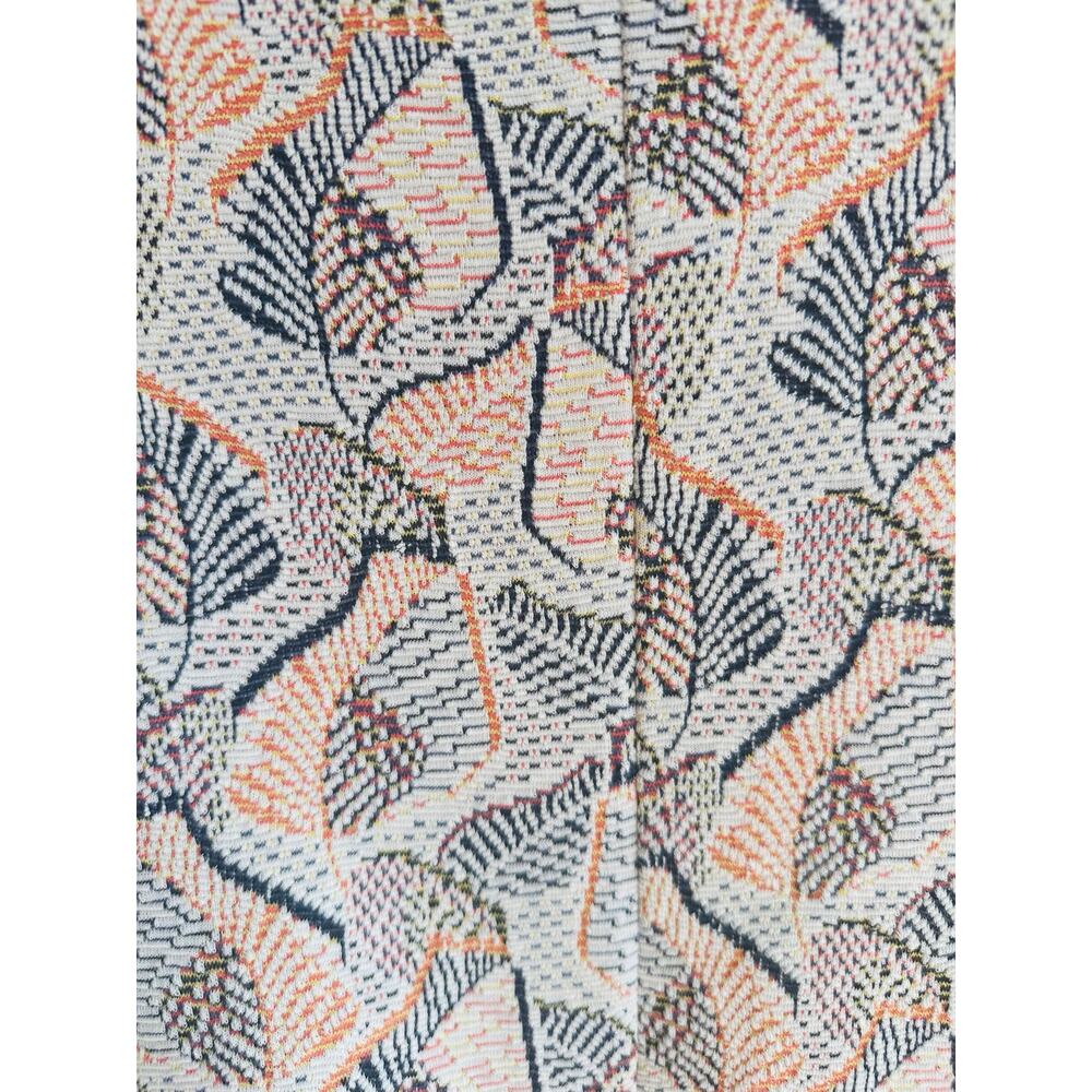 Mely New York Leaf Print Dress Size Large - Picture 3 of 5